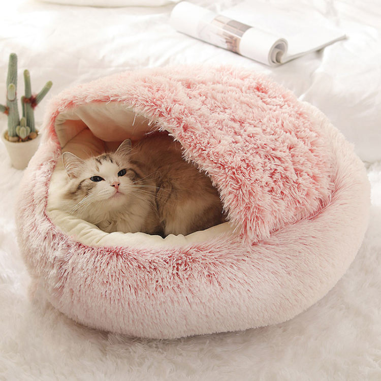 ペットベッド ドーム型 ペットハウス 秋冬用 犬ベッド 猫ベッド 中型犬 大型 犬 冬用 猫 猫小屋 犬小屋 クッション ペットマット 小型犬 2way 犬猫用 室内用