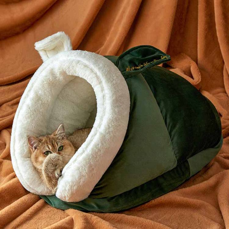 猫ベッド ペット犬猫通用 犬ベッド 子犬 猫用 ペット小型犬 ペットソファ 多機能 小動物用 安眠 ぐっすり眠れる 犬猫 室内用 寒さ対策 保温防寒 暖かい休憩所 冬