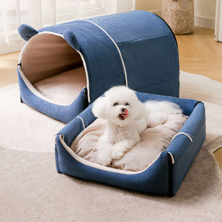 ペットベッド 犬 猫 ベッド ドーム型 ふわふわ 暖か ペットハウス ペット用 ペットハウス ドーム型ベッド 小型犬 猫用 ウサギ 小動物用