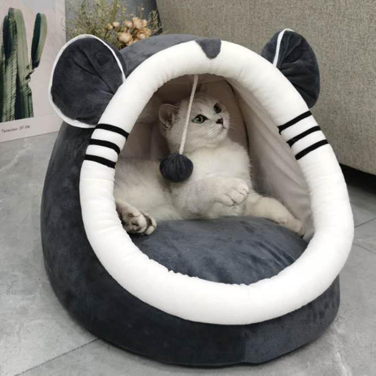 ペットベッド 冬 猫 犬 ドーム型 ベッド 秋冬用 猫ベッド 犬ベッド ペットハウス 小型犬 小動物用 ペットソファ 洗濯可能 おしゃれ いぬ