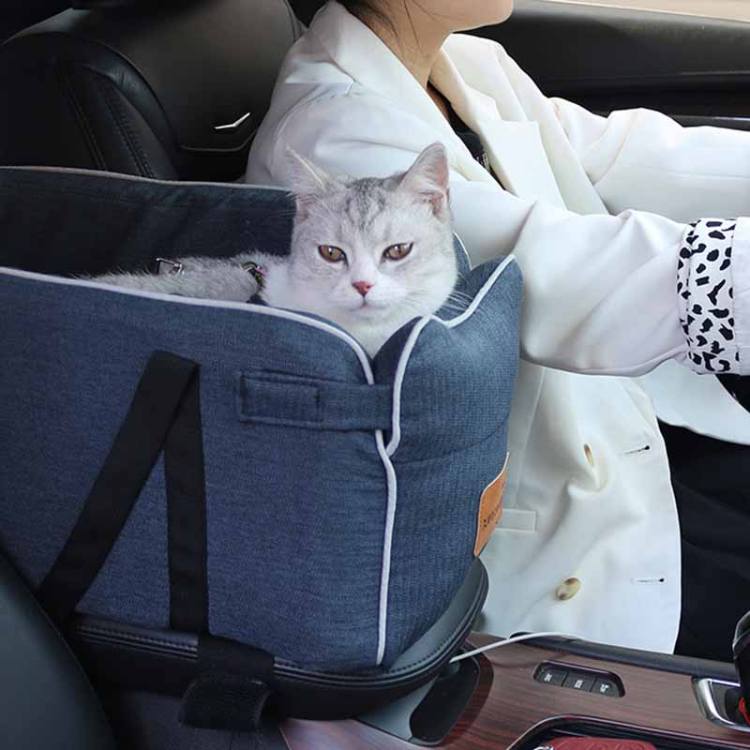 ドライブボックス ペット用 犬 猫 小型犬用 ドライブベッド お出かけ 車用ペットシート 座席シート 車載 ベッド カー用品 洗濯可 ペット