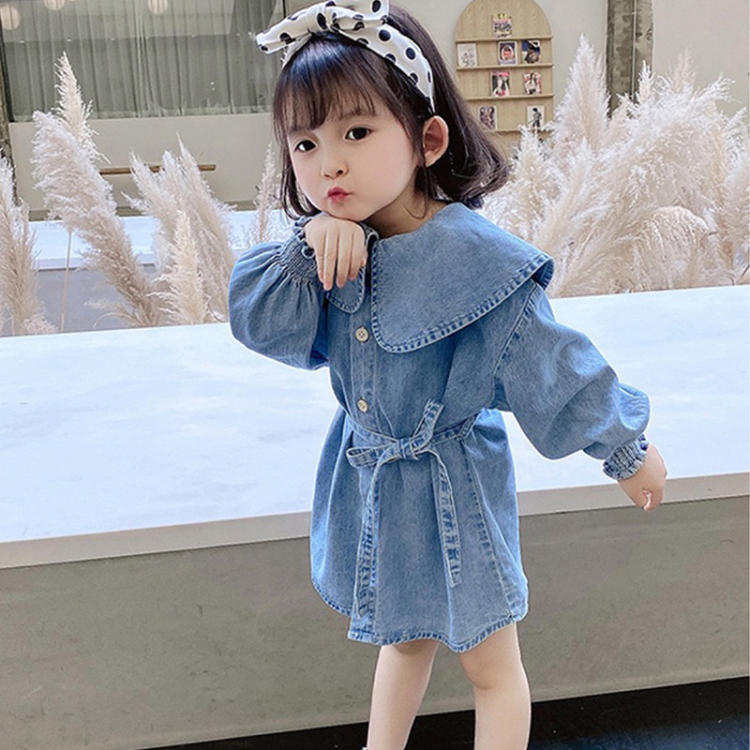 キッズ 長袖ワンピース プリント おしゃれ ドレス ゆったり ふんわり 無地 シンプル 秋 ガールズ 女の子 ファッション 柔らかい 通気 子供 長袖 ワンピース 子供服 子ども 女の子ワンピース