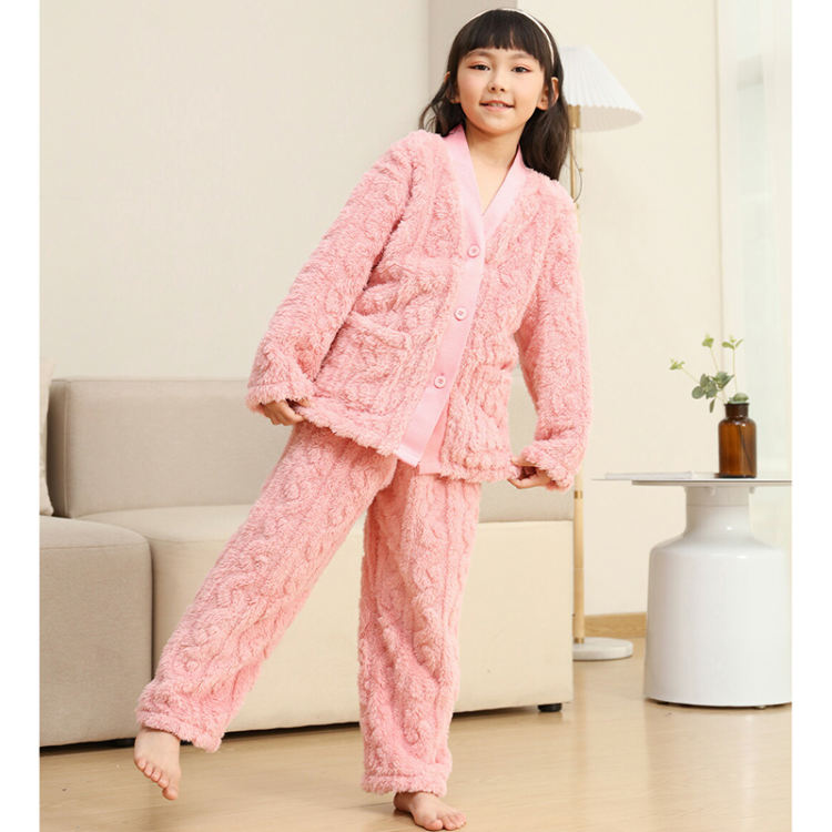 フリル レース オシャレな キッズ向け ルームウェア 肌に優しい 2重ガーゼ仕様 キッズ パジャマ 女の子 長袖 綿100% ダブルガーゼ ルームウェア