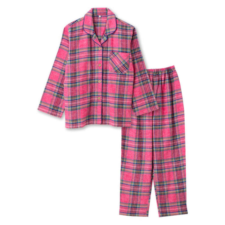 フリル レース オシャレな キッズ向け ルームウェア 肌に優しい 2重ガーゼ仕様 キッズ パジャマ 女の子 長袖 綿100% ダブルガーゼ ルームウェア