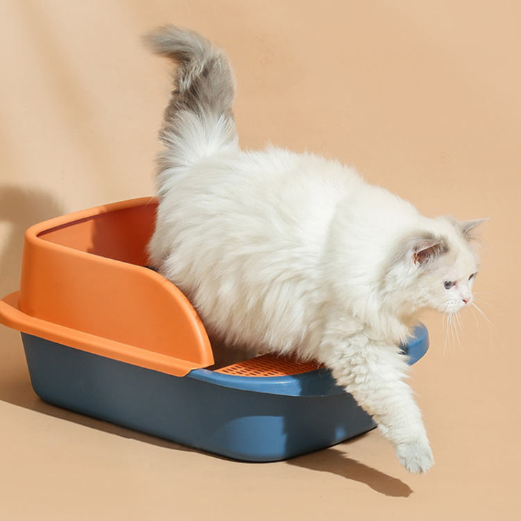 猫 トイレ 猫トイレ 散らかりにくい 猫 トイレ 猫トイレ キャットトイレ 散らかりにくいネコトイレ 本体 猫トイレ お掃除簡単 飛び散りに