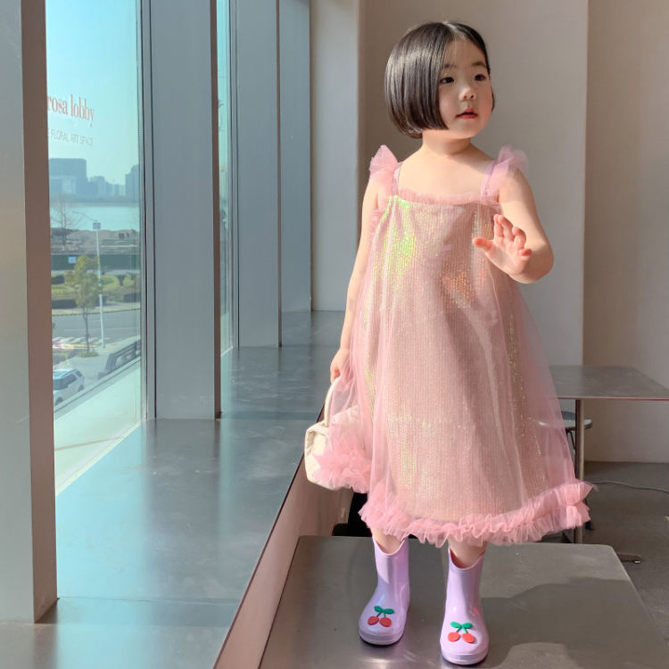 長袖ワンピース ガールズ 女の子 キッズ リボン ワンピ カラバリ ナチュラル チェック 秋 冬 刺繍 かわいい おしゃれ 春秋 子供ドレス キッズ ワンピース チュール ドレス フレア袖口 スカート