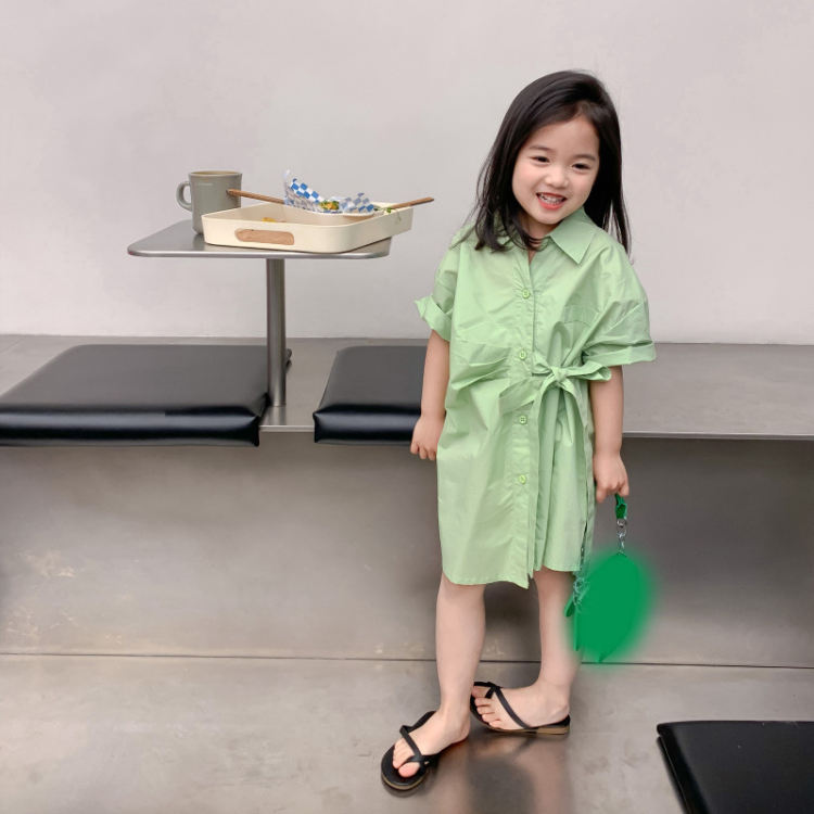 キッズ 長袖ワンピース プリント おしゃれ ドレス ゆったり ふんわり 無地 シンプル 秋 ガールズ 女の子 ファッション 柔らかい 通気 子供 長袖 ワンピース 子供服 子ども 女の子ワンピース