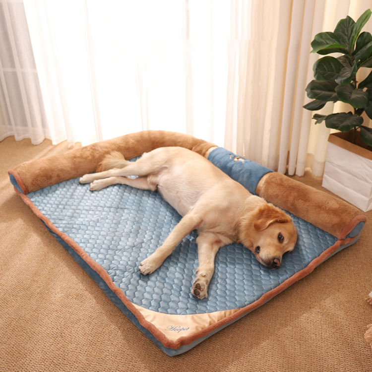 ペットベッド ふわふわ クッション あったか もこもこ 可愛い 丸洗い 冷房 寒さ対策 中型犬 大型犬 猫 ベッド 犬 ベッド マット ソファ 2